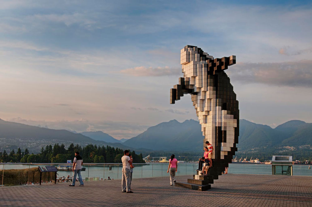Re-Imagine-Downtown-Vancouver-Pixelated-Orca